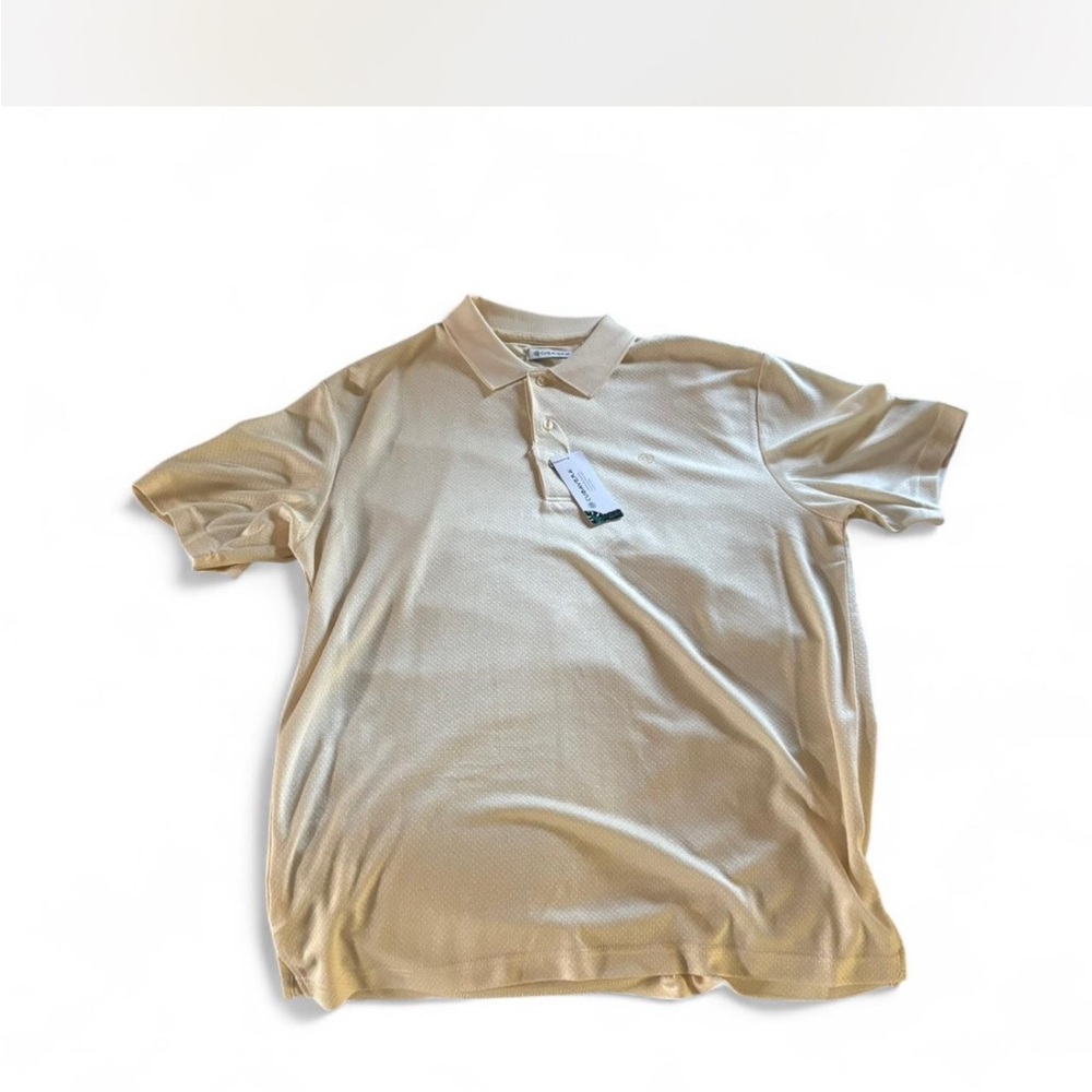 Cubavera Cream Polo Shirt Classic Style